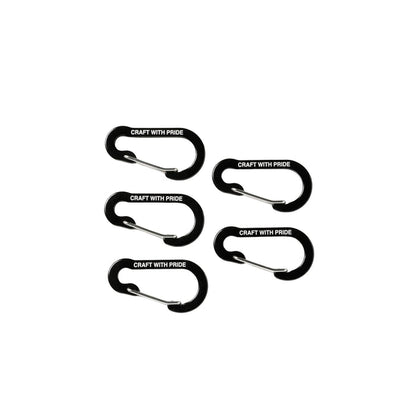 Carabiner (Set of 5) - Black