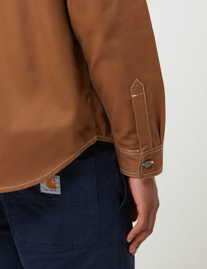 Carhartt-WIP Chalk Shirt Jacket (Regular Fit) - Hamilton Brown