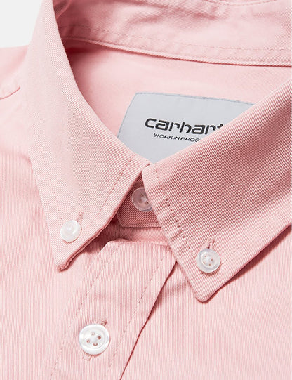 Carhartt-WIP Madison Shirt - Soft Rose Pink