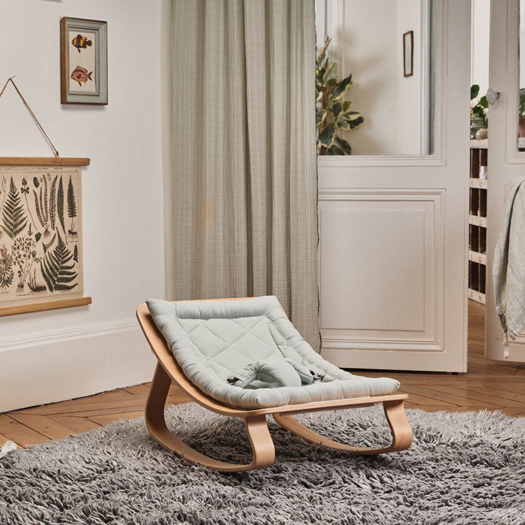Charlie Crane LEVO Baby Rocker - Beech