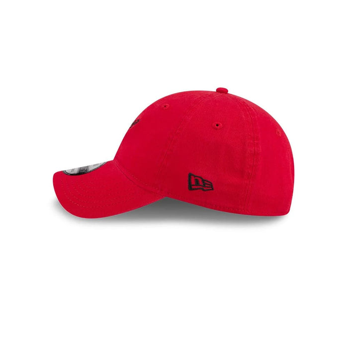 Pictured is this NBA Hardwood Classic Chicago Bulls 9TWENTY cap in red. 5