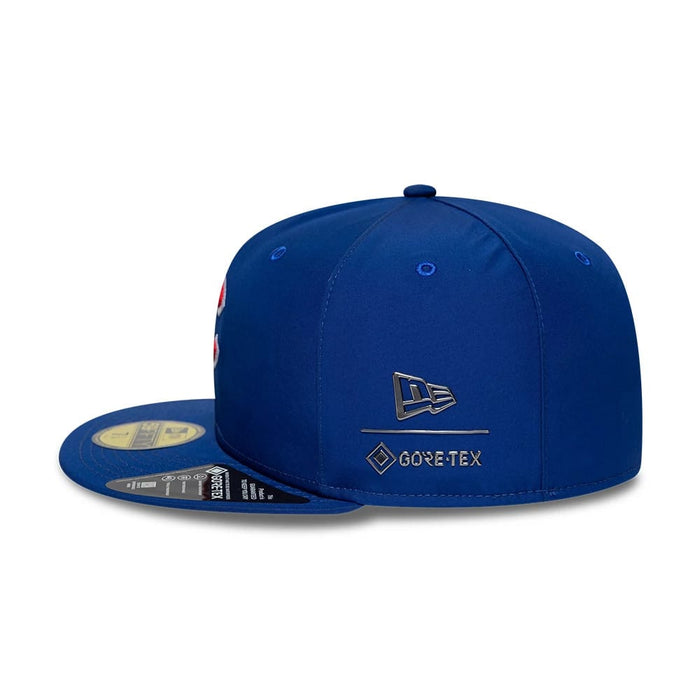 This is a Chicago Cubs MLB Gore-Tex Blue 59FIFTY Fitted Cap 5