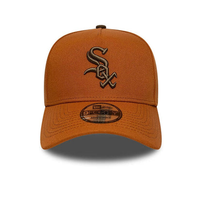 This is a Chicago White Sox MLB Brown 9FORTY A-Frame Adjustable Cap 2