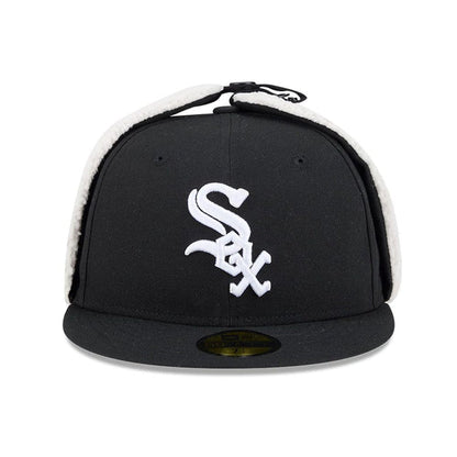 This is a Chicago White Sox MLB Classic Black Dogear 59FIFTY Fitted Cap 3