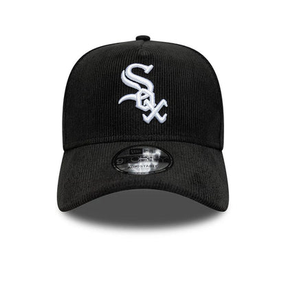 This is a Chicago White Sox MLB Cord Black 9FORTY A-Frame Adjustable Cap 3