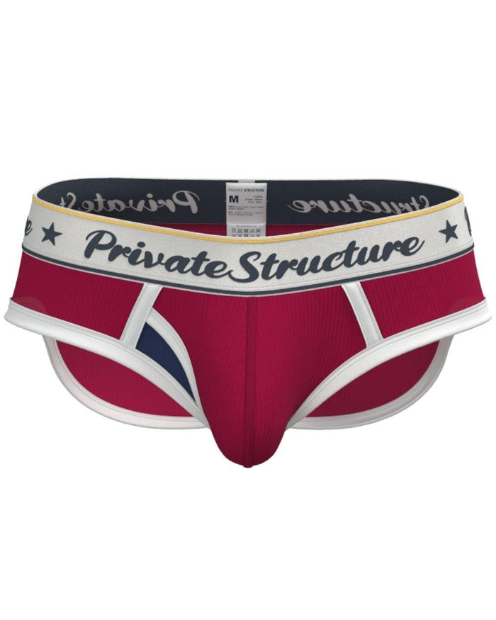 Classic Men's Brief - Mod Red - | Private Structure - | MAD Lifestyle