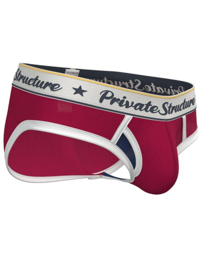Classic Men's Brief - Mod Red - | Private Structure - | MAD Lifestyle