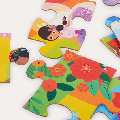 Crocodile Creek 36 Piece Puzzle Over The Rainbow