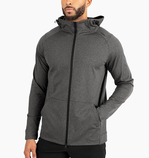 Cross-up Full Zip Hoodie