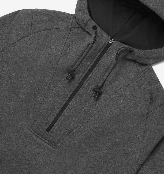 Crossover Half-Zip Hoodie