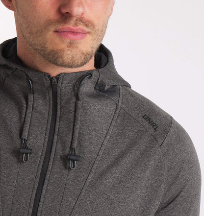 Crossover Half-Zip Hoodie