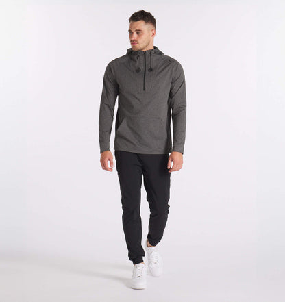 Crossover Half-Zip Hoodie
