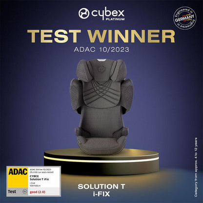 CYBEX Solution T i-Fix Plus Car Seat - Peach Pink
