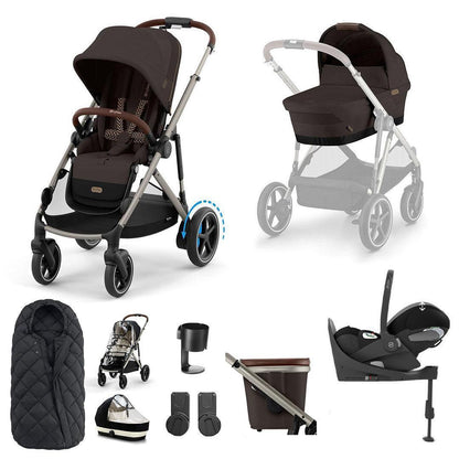 CYBEX e-Gazelle S + Cloud T Travel System