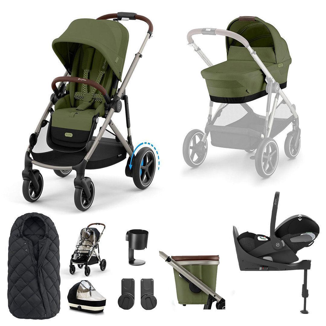 CYBEX e-Gazelle S + Cloud T Travel System