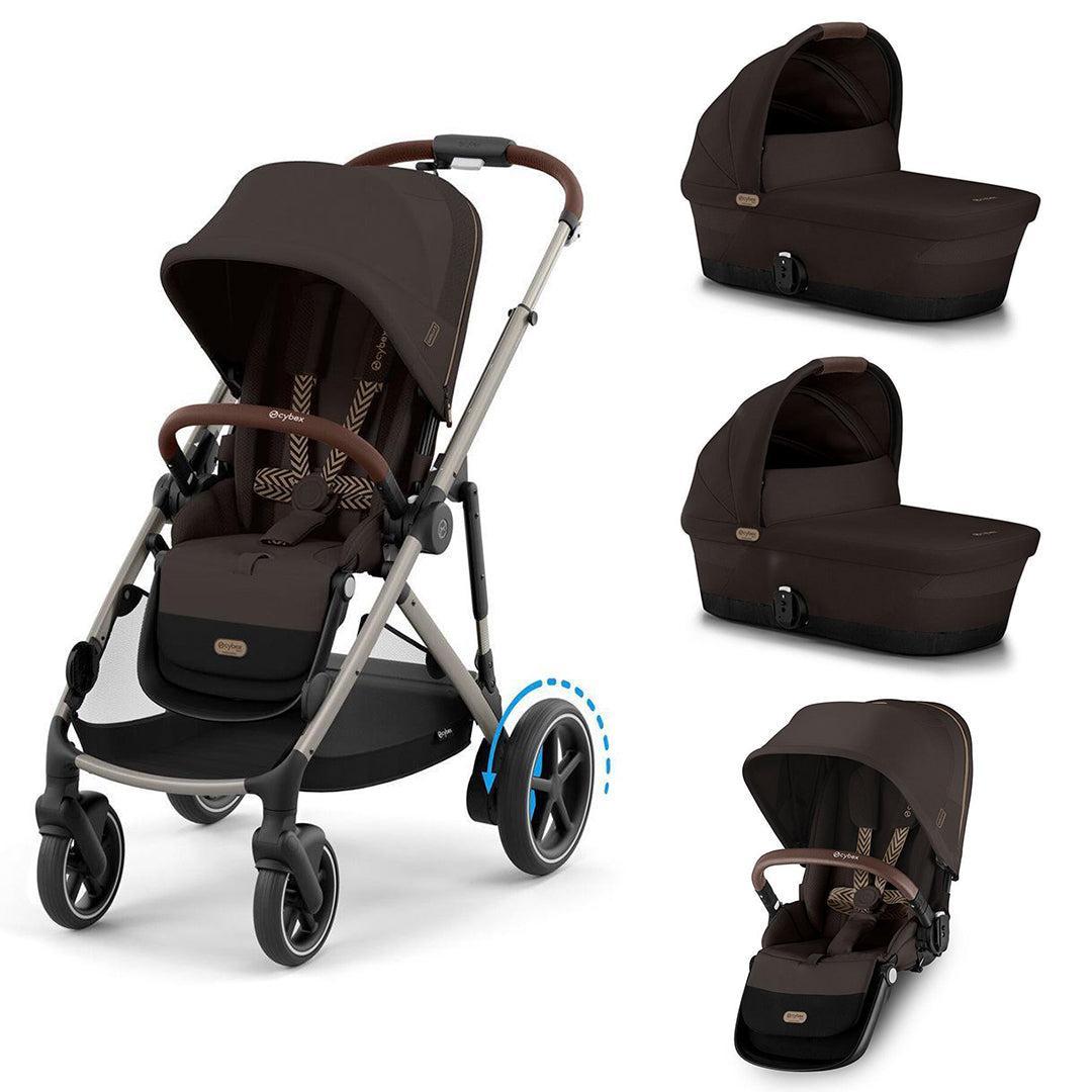 CYBEX e-Gazelle Twin Pushchair