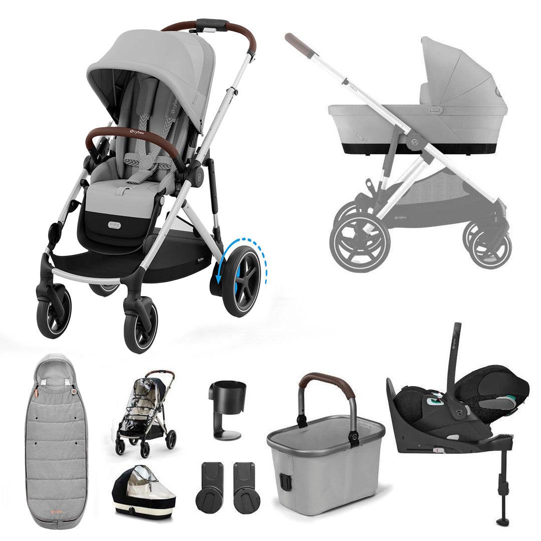 CYBEX e-Gazelle S + Cloud T Travel System