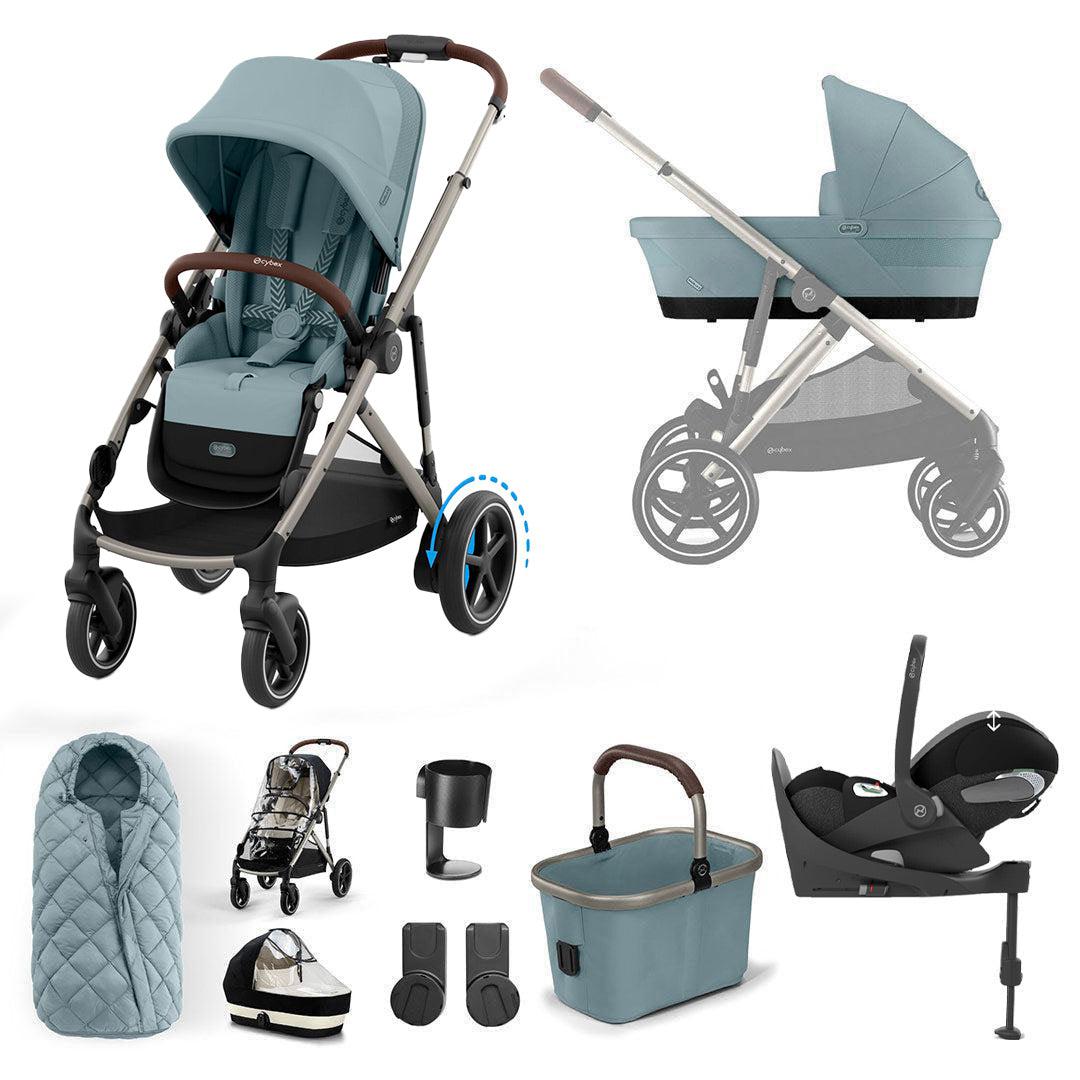 CYBEX e-Gazelle S + Cloud T Travel System