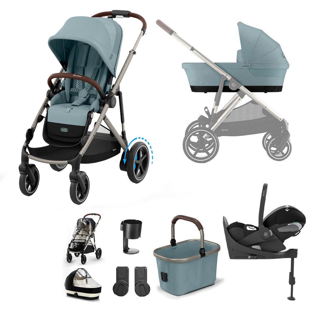 CYBEX e-Gazelle S + Cloud T Travel System