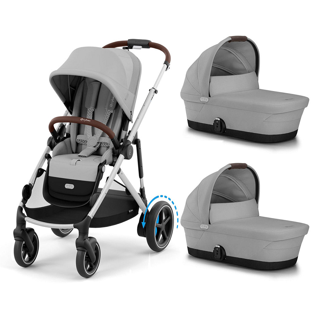 CYBEX e-Gazelle Twin Pushchair