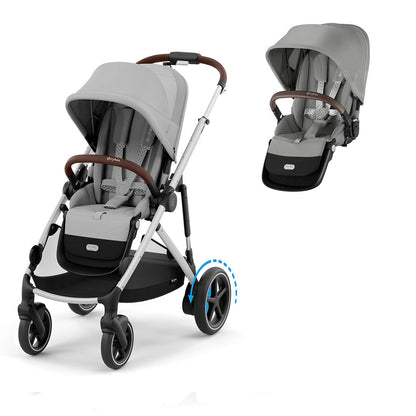 CYBEX e-Gazelle Twin Pushchair
