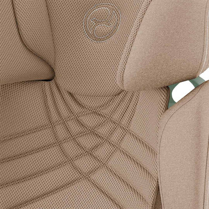 CYBEX Solution T i-Fix Plus Car Seat - Cozy Beige