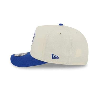 Pictured is this NBA Hardwood Classic Dallas Mavericks 9FIFTY A-Frame Snapback cap in blue. 6