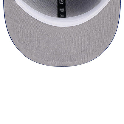 Pictured is this NBA Hardwood Classic Detroit Pistons 59FIFTY Fitted cap in blue. 2