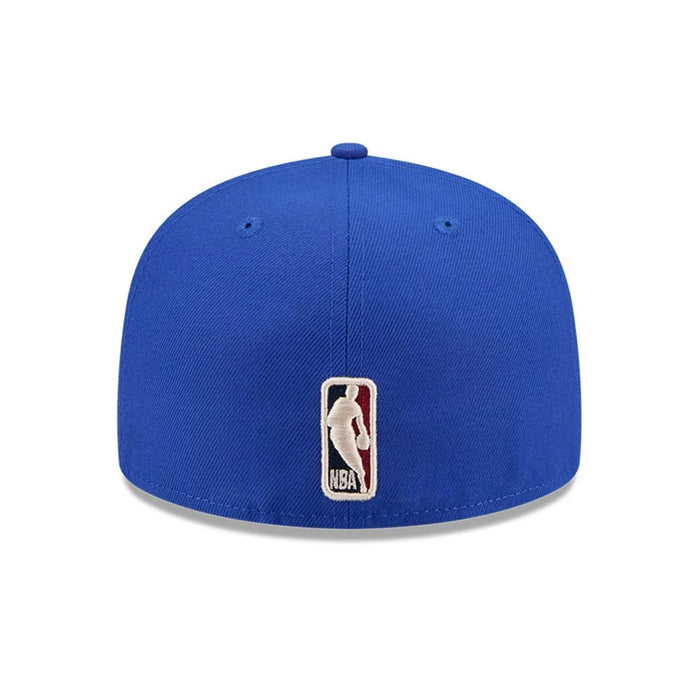 Pictured is this NBA Hardwood Classic Detroit Pistons 59FIFTY Fitted cap in blue. 7