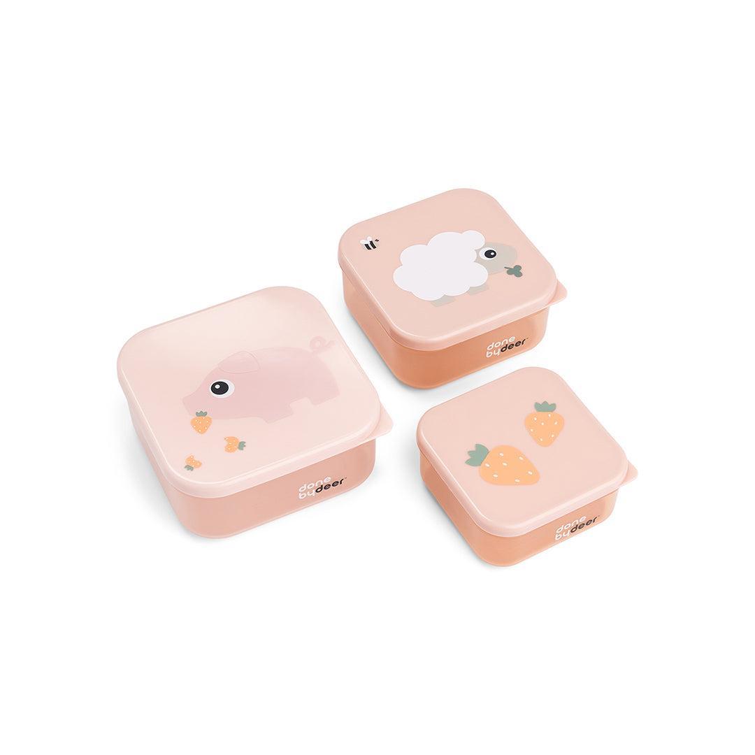 Done By Deer Snack Box Set 3 pcs - Tiny Farm Powder
