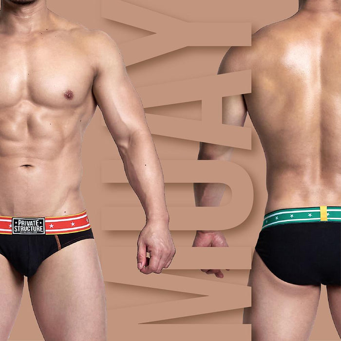 ES MUAY Men's Mini Brief - 2 Pack - | Private Structure - | MAD Lifestyle