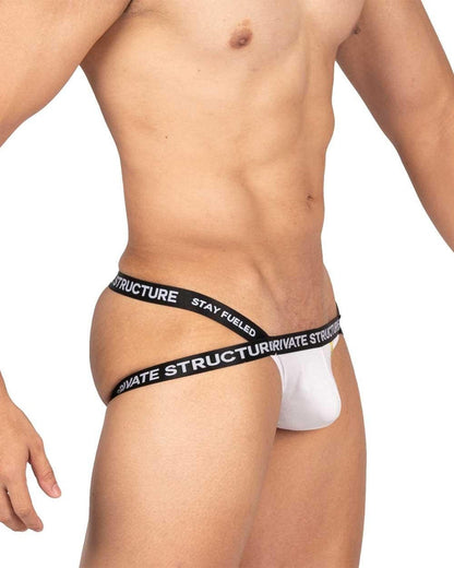 Essence Odyssey Jockstrap - White - | Private Structure - | MAD Lifestyle