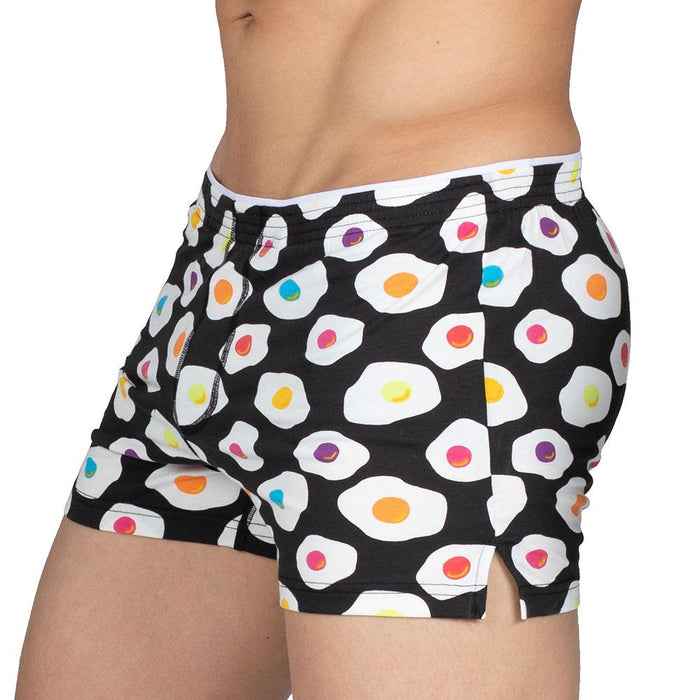 Evo.Boxer Lounge Shorts With Inner Bulge - | Private Structure - | MAD Lifestyle