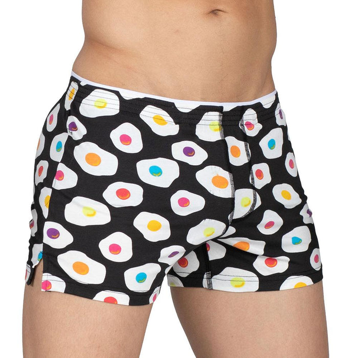 Evo.Boxer Lounge Shorts With Inner Bulge - | Private Structure - | MAD Lifestyle