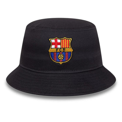 This is a FC Barcelona Core Navy Bucket Hat 2