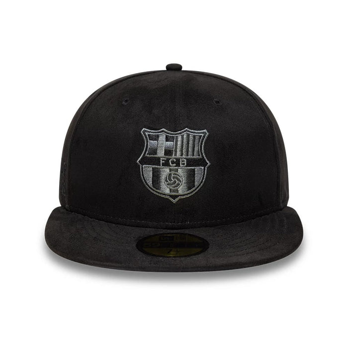 This is a FC Barcelona Mes Que Un Black 59FIFTY Fitted Cap 2