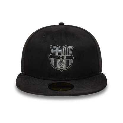This is a FC Barcelona Mes Que Un Black 59FIFTY Fitted Cap 2