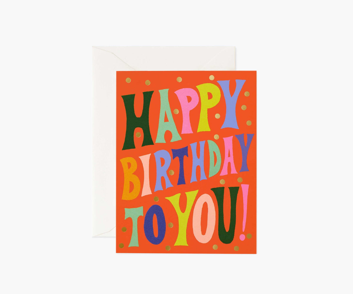 Groovy Birthday Cards - Boxed Set
