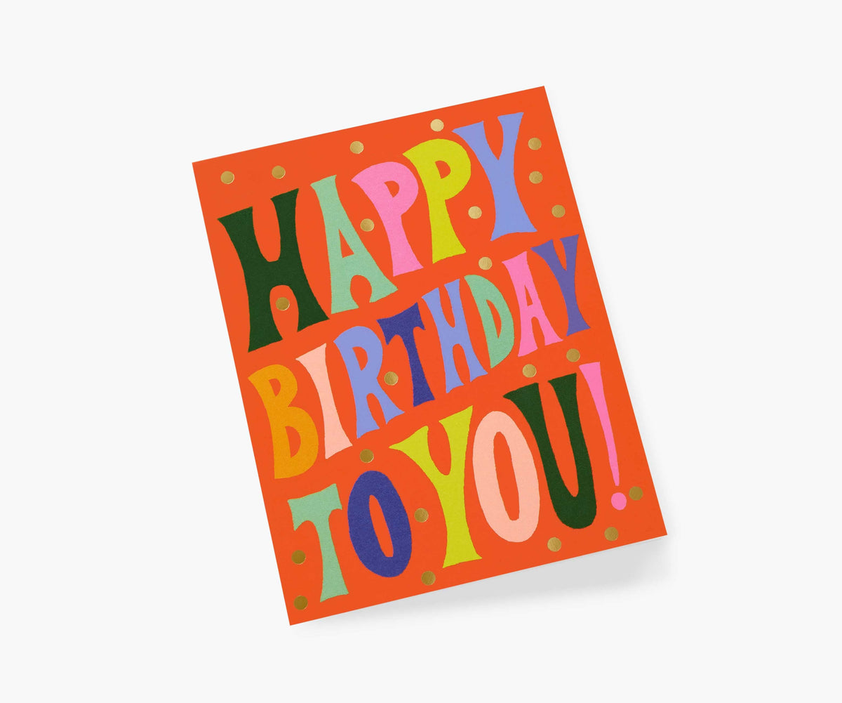 Groovy Birthday Cards - Boxed Set