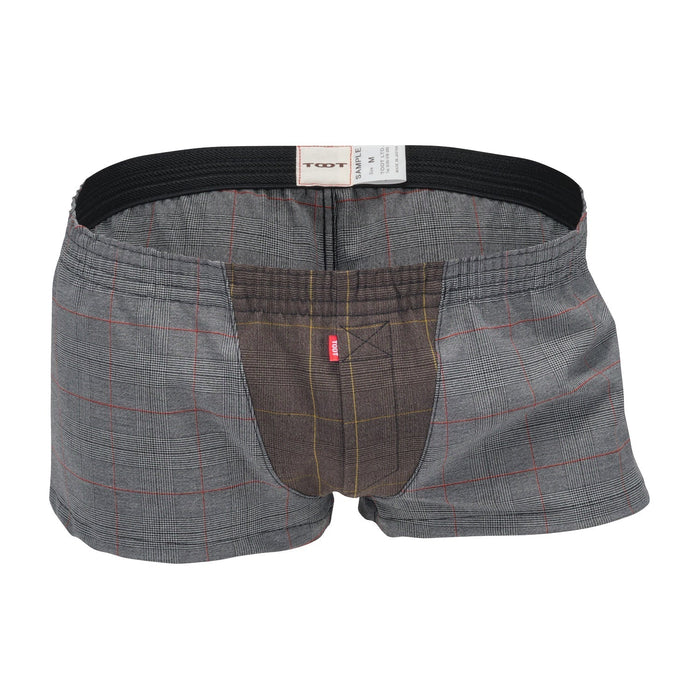 Glen Check Stretchable Trunks - | TOOT - | MAD Lifestyle