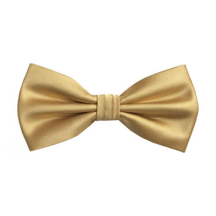 Gold Pre-tied Bowtie - KCT Menswear