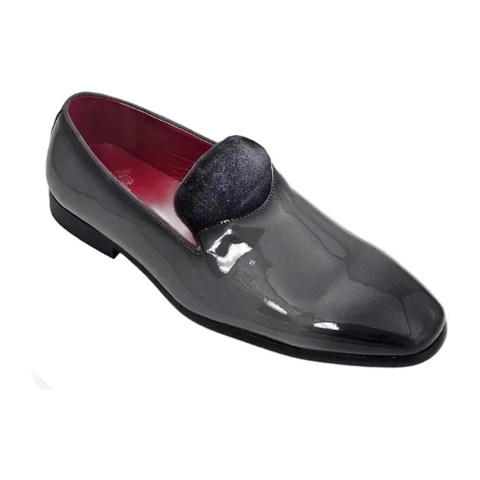 RB-103 Gray velvet dress loafer for men – KCT Menswear