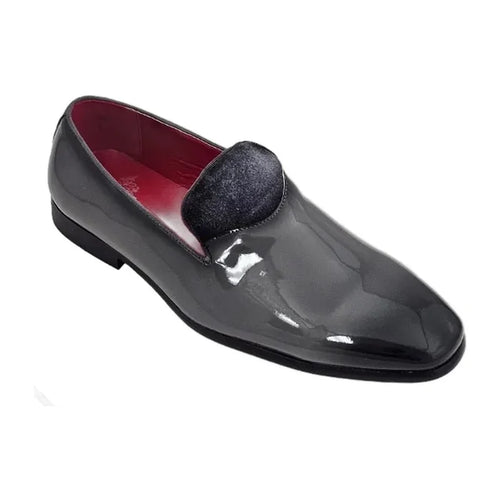 RB-103 Gray velvet dress loafer for men – KCT Menswear