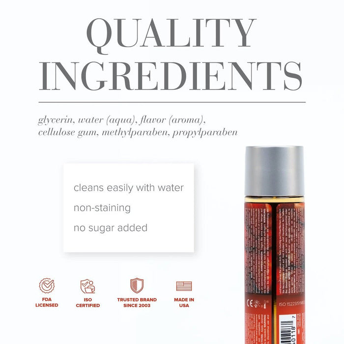 H2O Strawberry Lubricant - 120ml - | System JO - | MAD Lifestyle