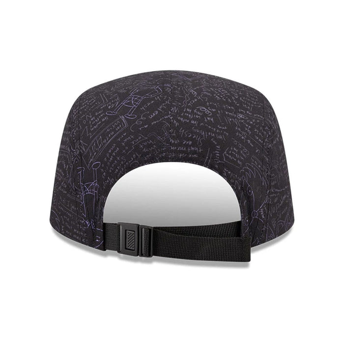 Pictured is this All Over Print Hey Arnold Camper cap in black. 5