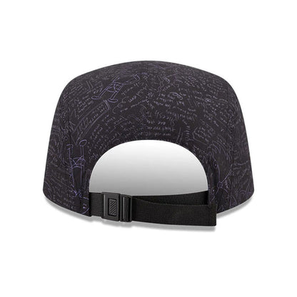Pictured is this All Over Print Hey Arnold Camper cap in black. 5