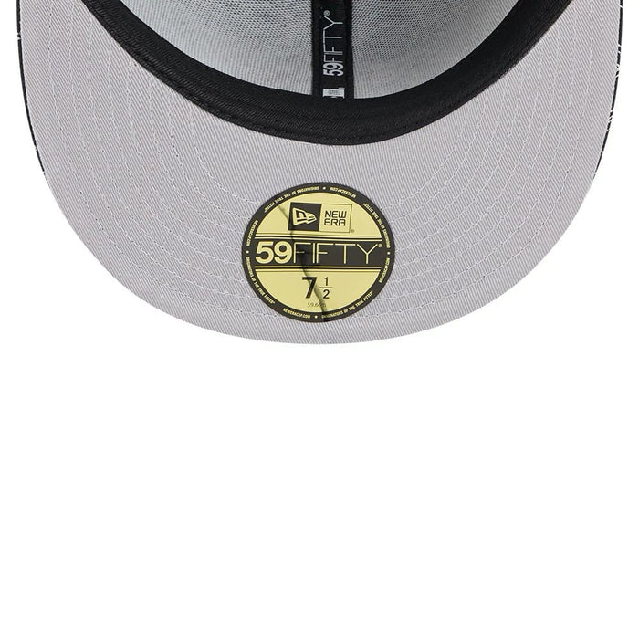 Pictured is this MLB Cap Scramble Houston Astros 59FIFTY Fitted cap in black. 2