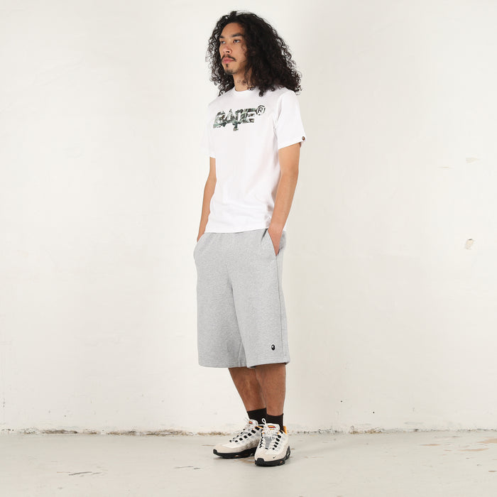 Hybrid Camo Mixed Logo T-Shirt - White