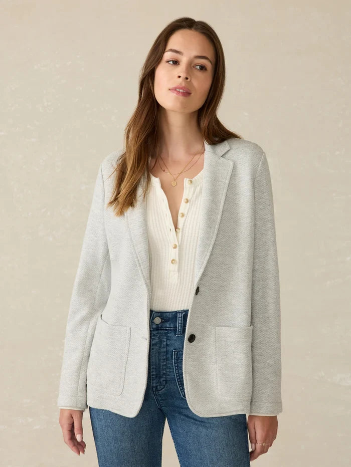 Inlet Knit Blazer