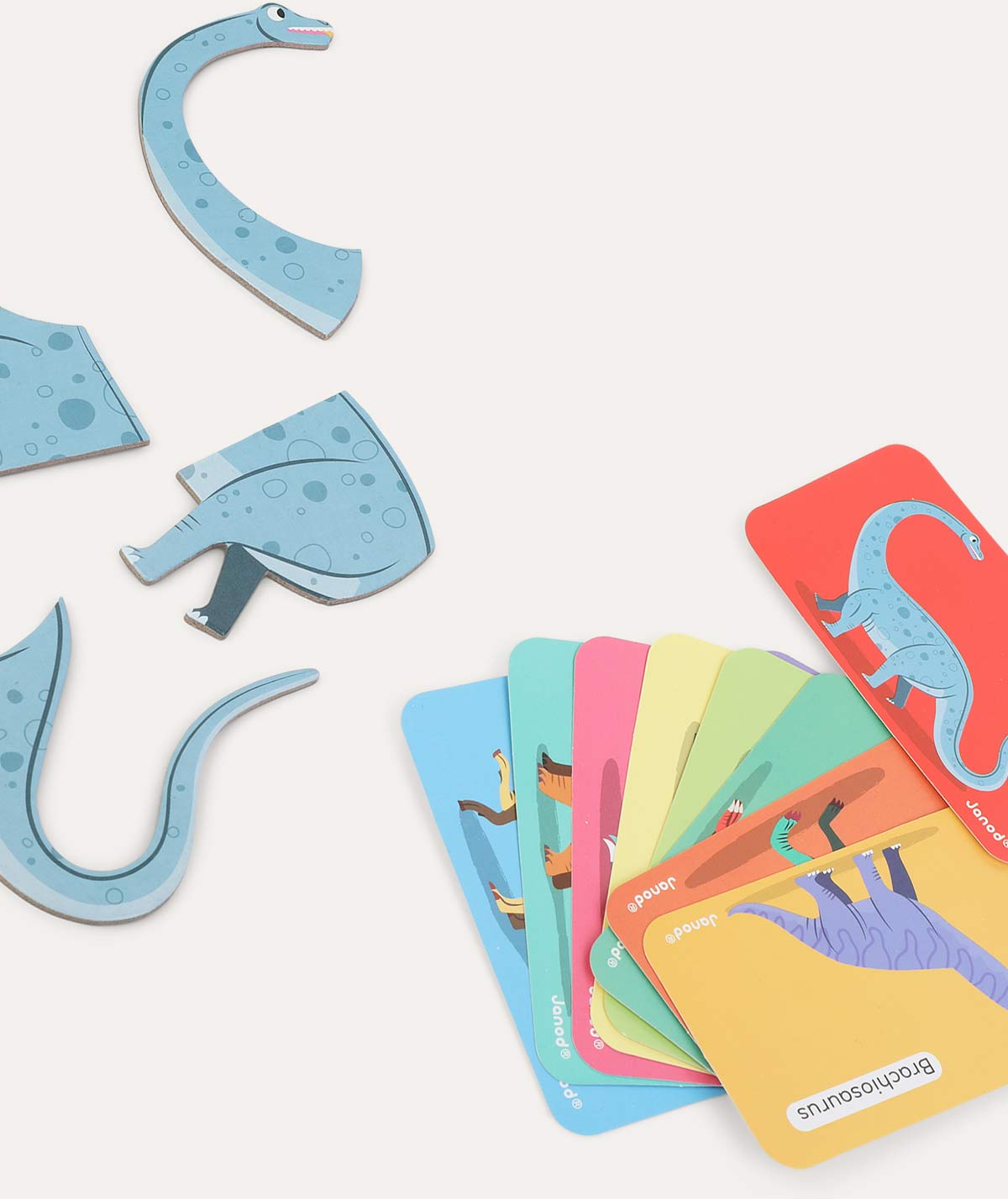 Janod Magnetibook Educational Toy - Dinosaurs